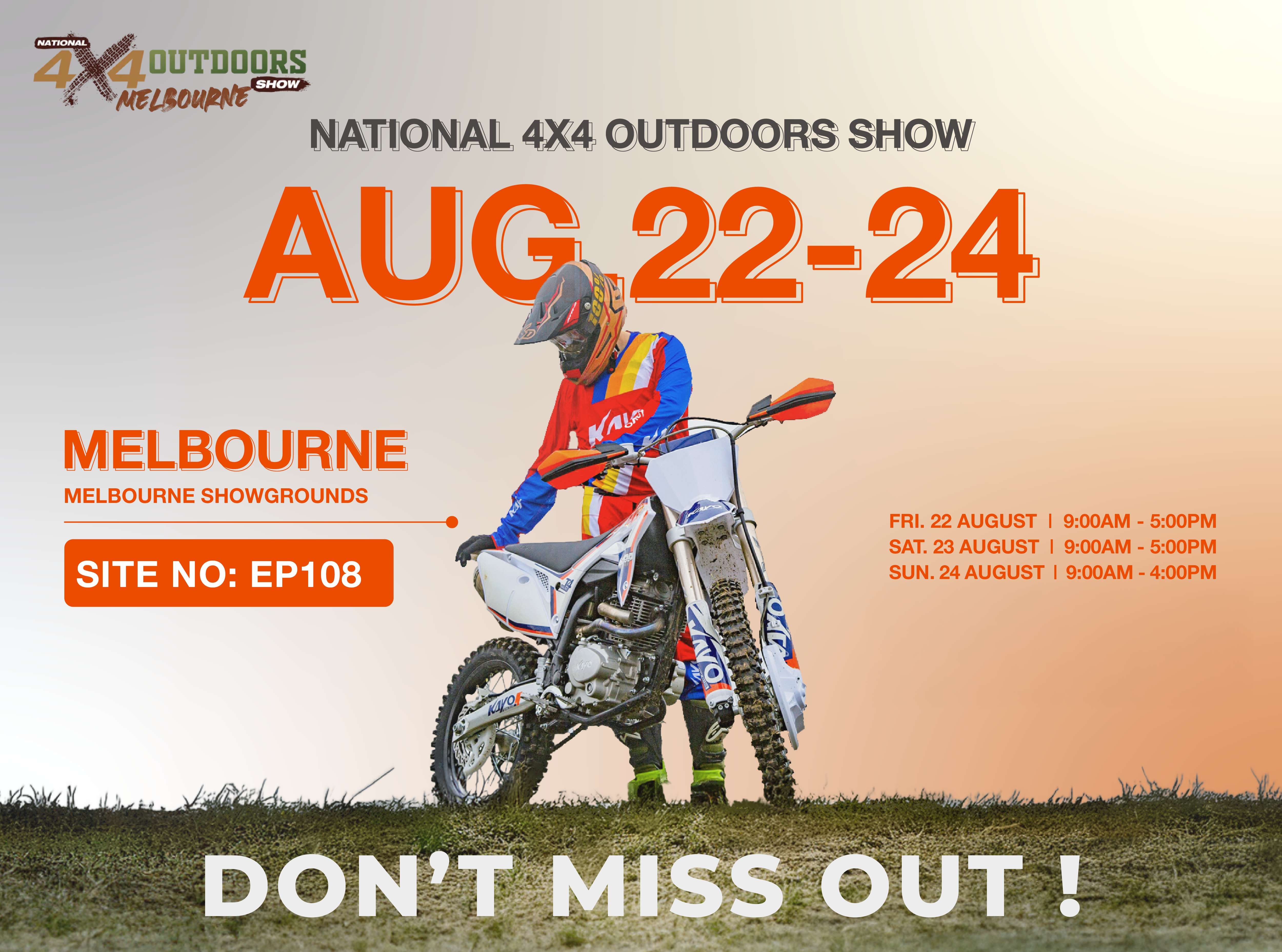 National 4x4 Melbourne, Here We Come!